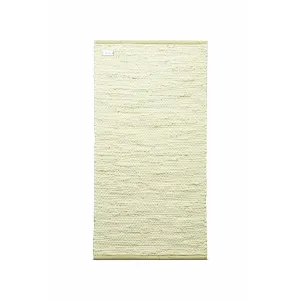 Rug Solid Cotton Rug 135x65 Cm, Lemon