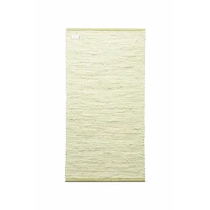 Rug Solid Cotton Rug 300x75 Cm, Lemon