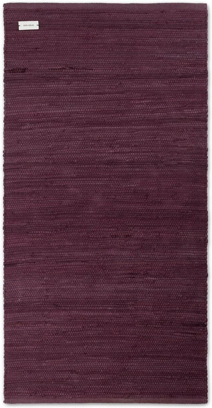Rug Solid Cotton Rug Bold Raspberry, 170 X 240 Cm