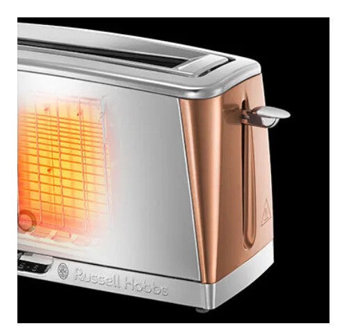 Russell Hobbs Luna 2 slice(s) Copper, Stainless steel