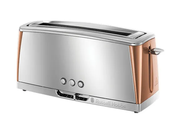 Russell Hobbs Luna 2 slice(s) Copper, Stainless steel