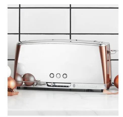 Russell Hobbs Luna 2 slice(s) Copper, Stainless steel