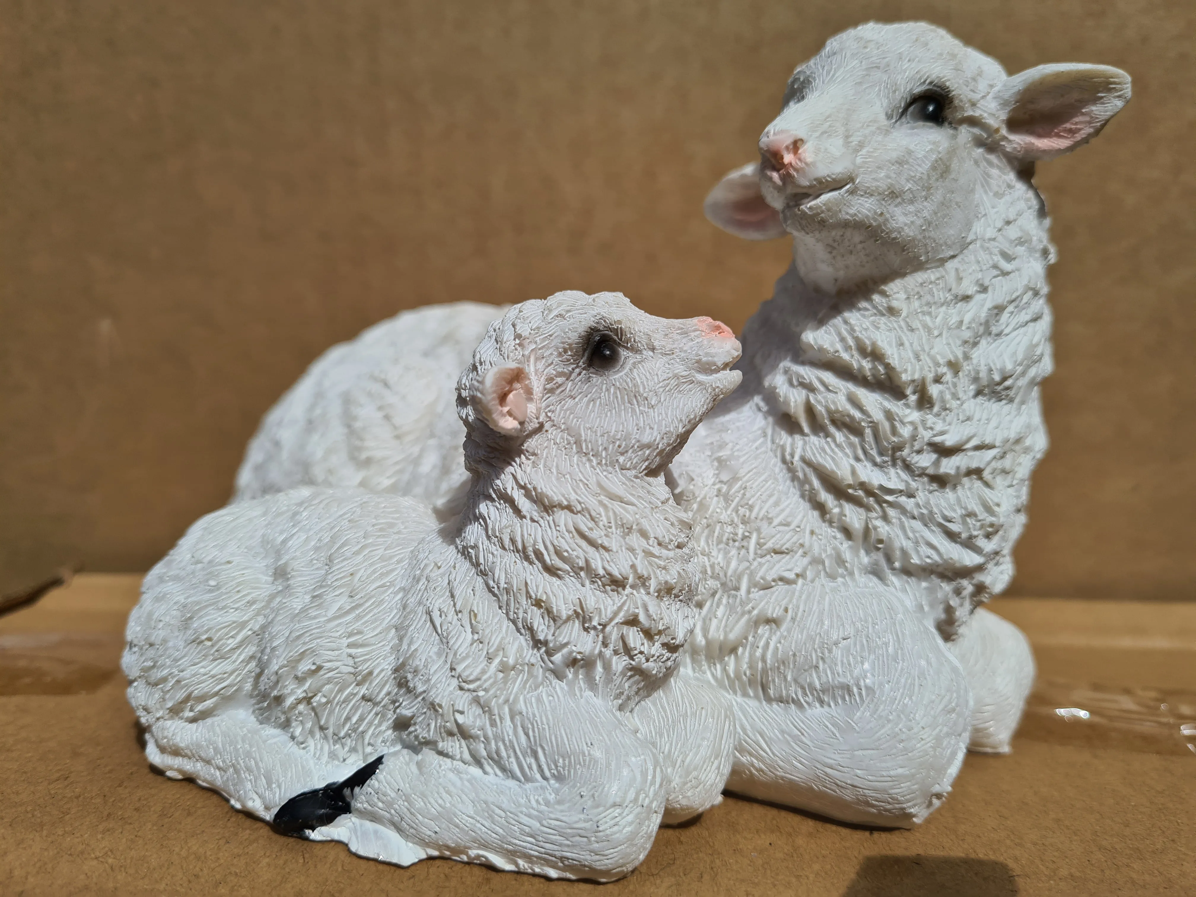 Sale💥UNIQUE EWE & LAMB LAMP-made by me