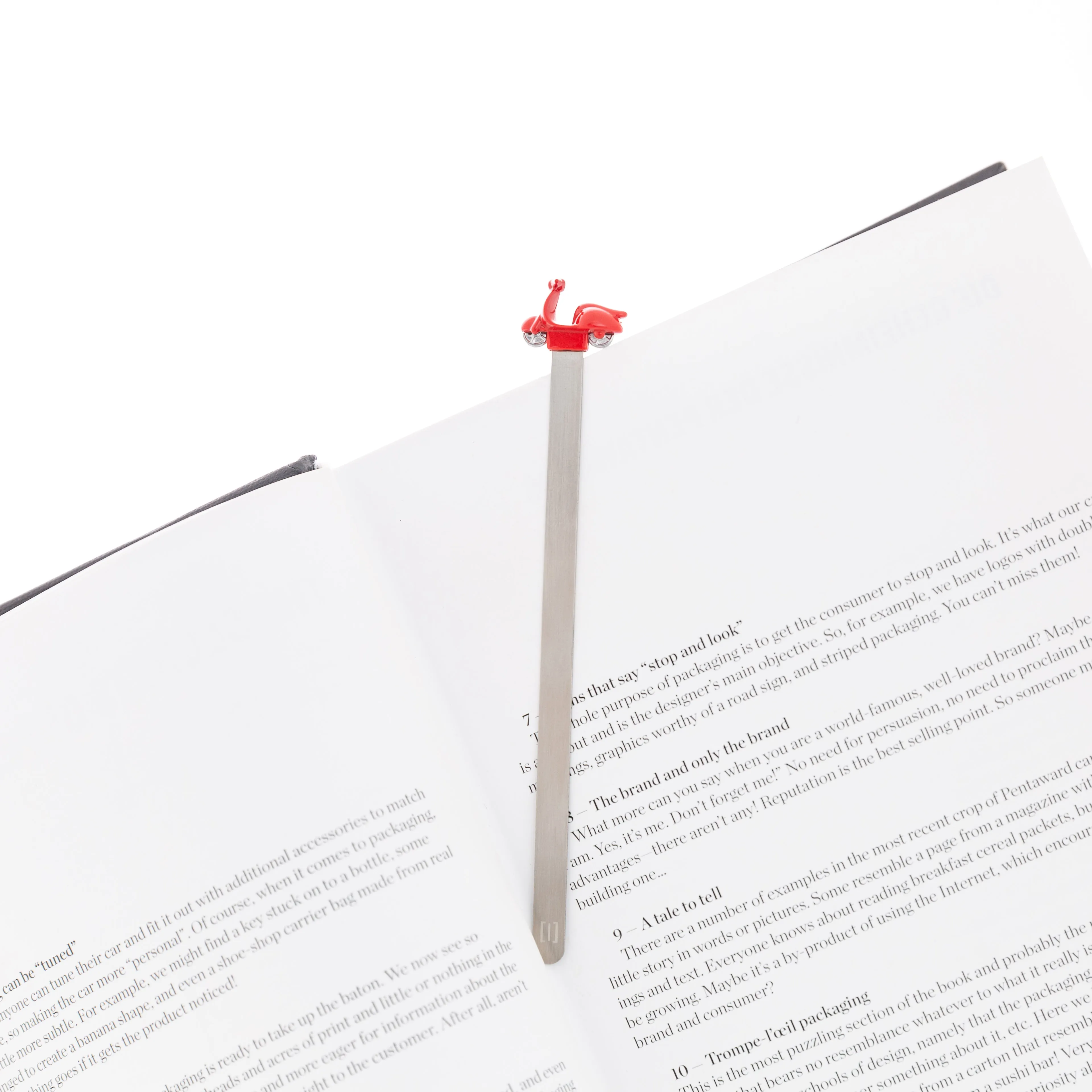 Scooter Bookmark | Red