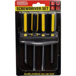 Screwdriver Set with Holder, 4pcs