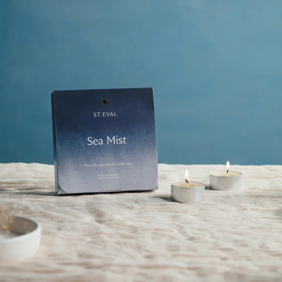 Sea Mist Coastal Scented Tealights