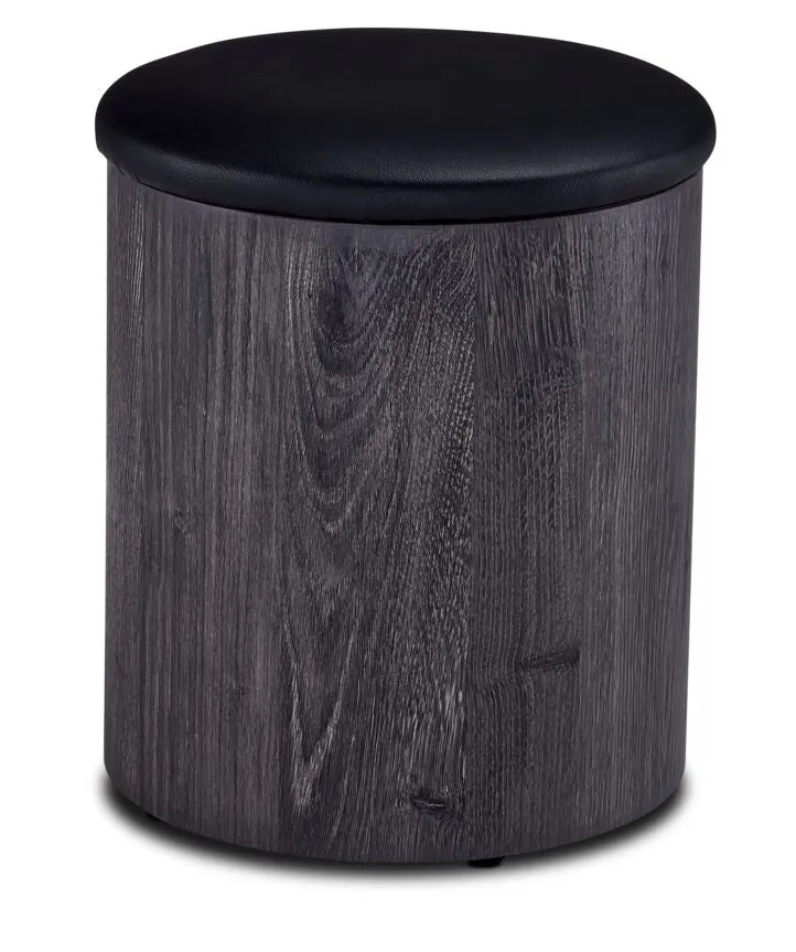 Serpentine II Stool - Dark Grey