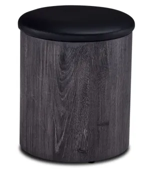 Serpentine II Stool - Dark Grey