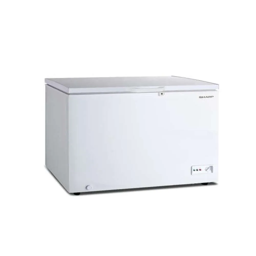 Sharp Dual Function Chest Freezer 282L White