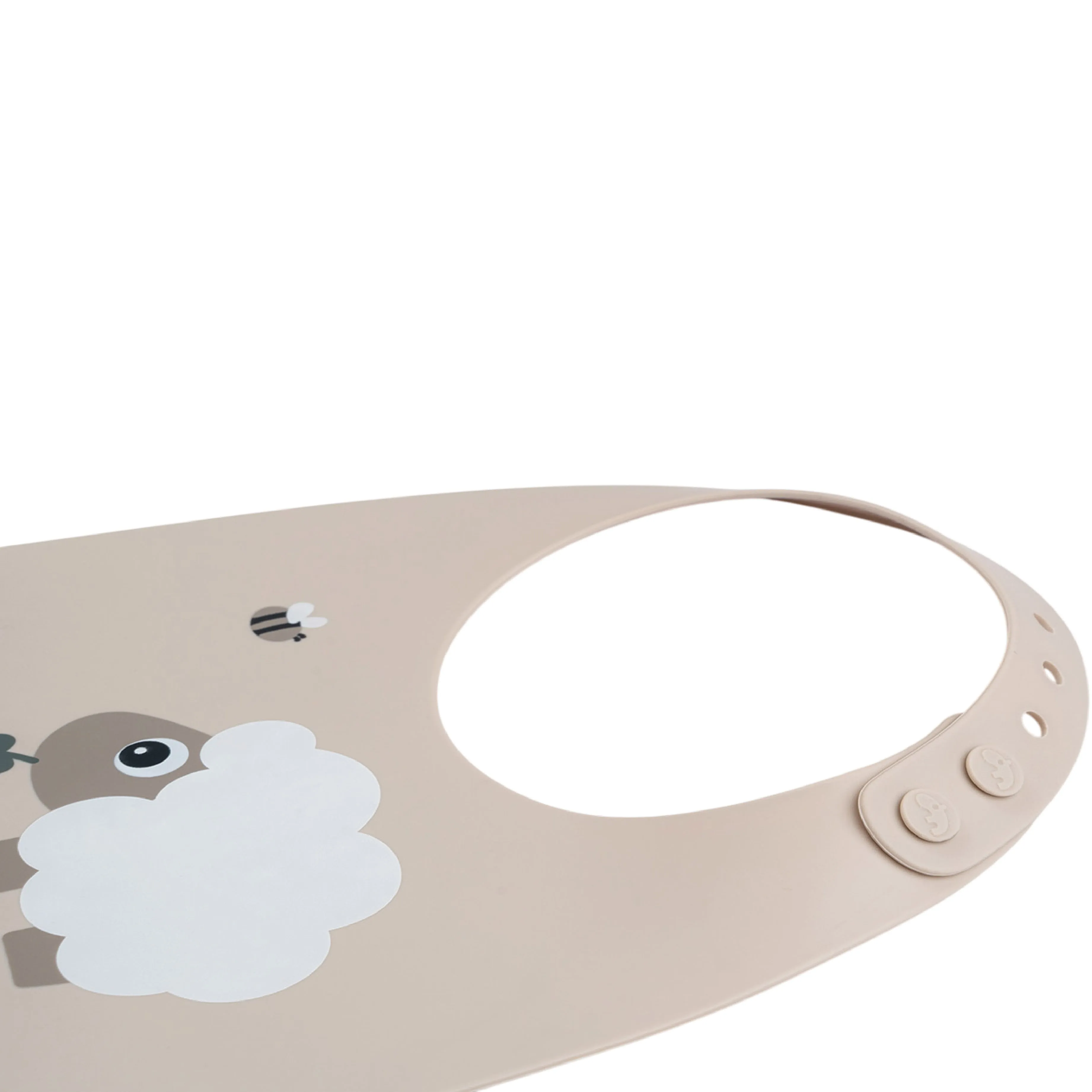 Sheepy Silicone Bib | Sand
