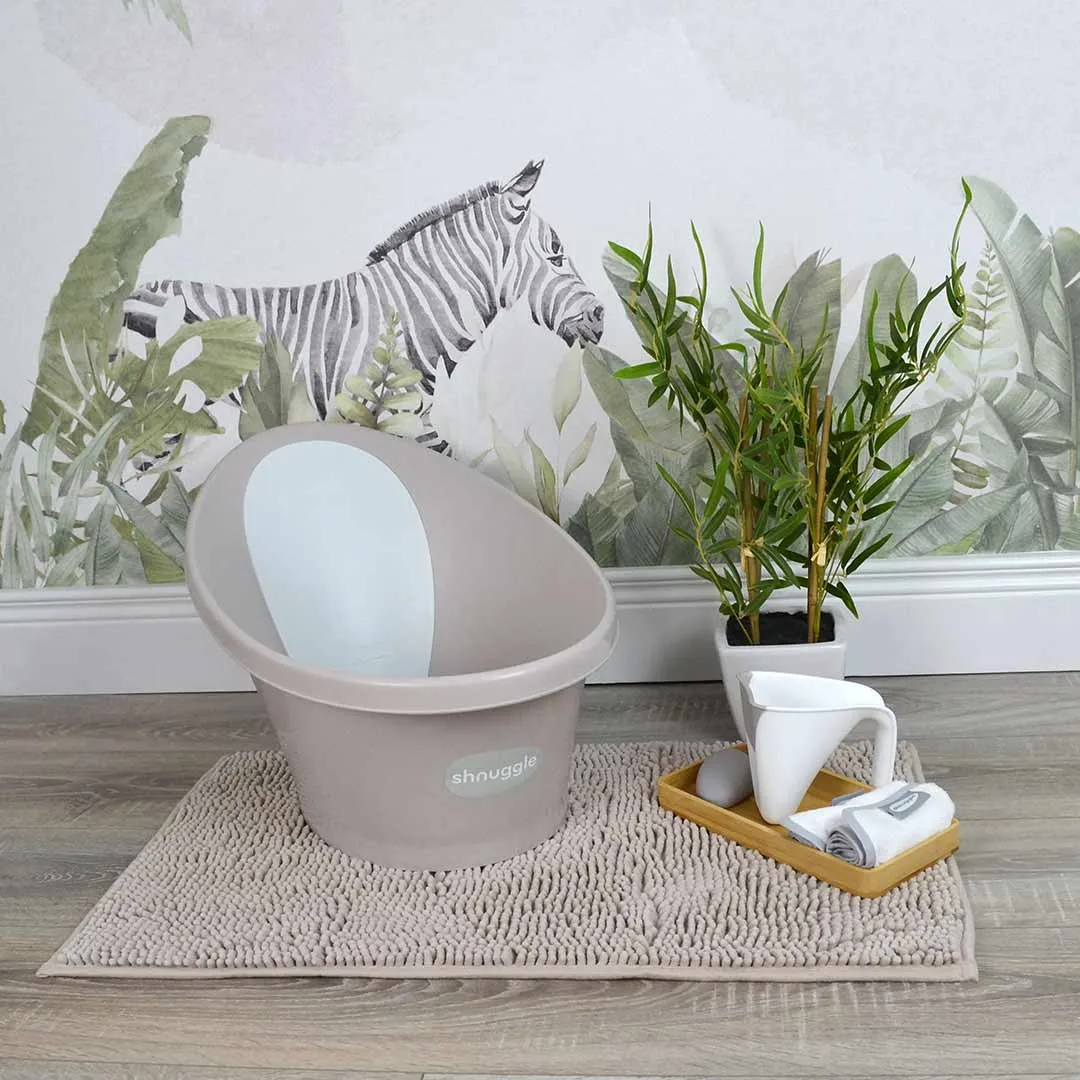 Shnuggle Baby Bath   Plug - Taupe