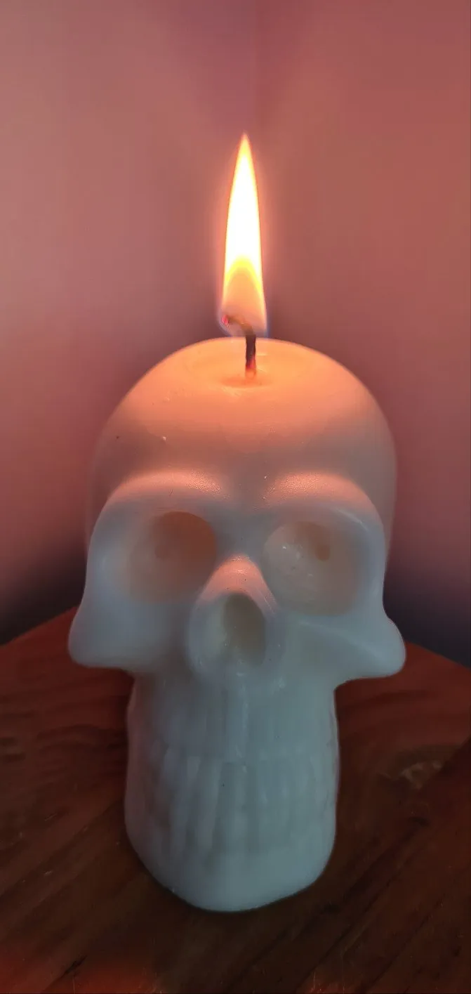 SKULL CANDLES handmade by me