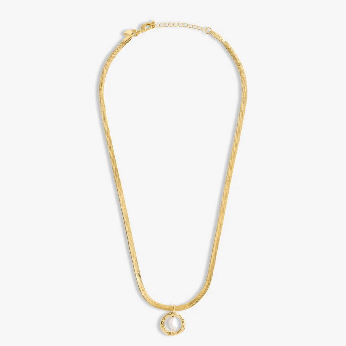Solaria Baroque Pearl Pendant Necklace | Gold Plated