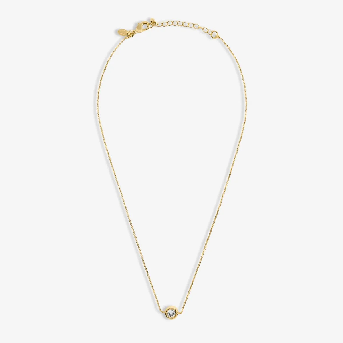 Solaria CZ Necklace | Gold Plated