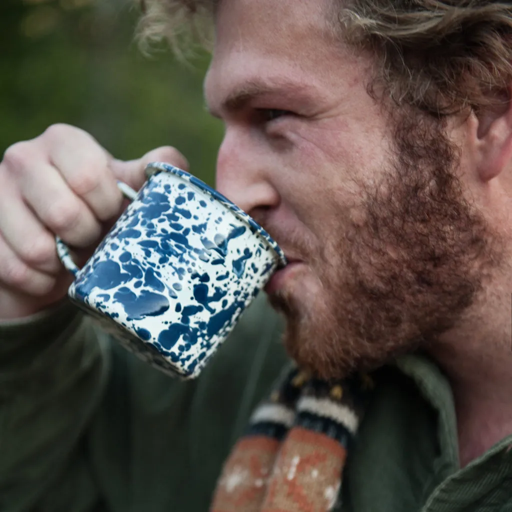 Splatter 12 oz Mug - Yellow Splatter