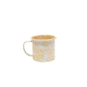 Splatter 12 oz Mug - Yellow Splatter