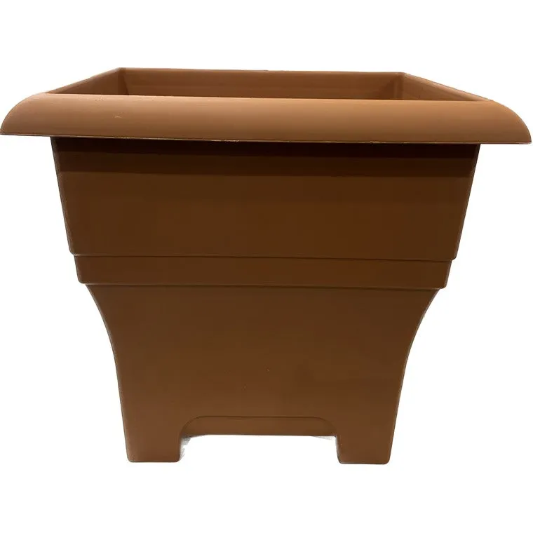 Square Patio Planter, Terracotta