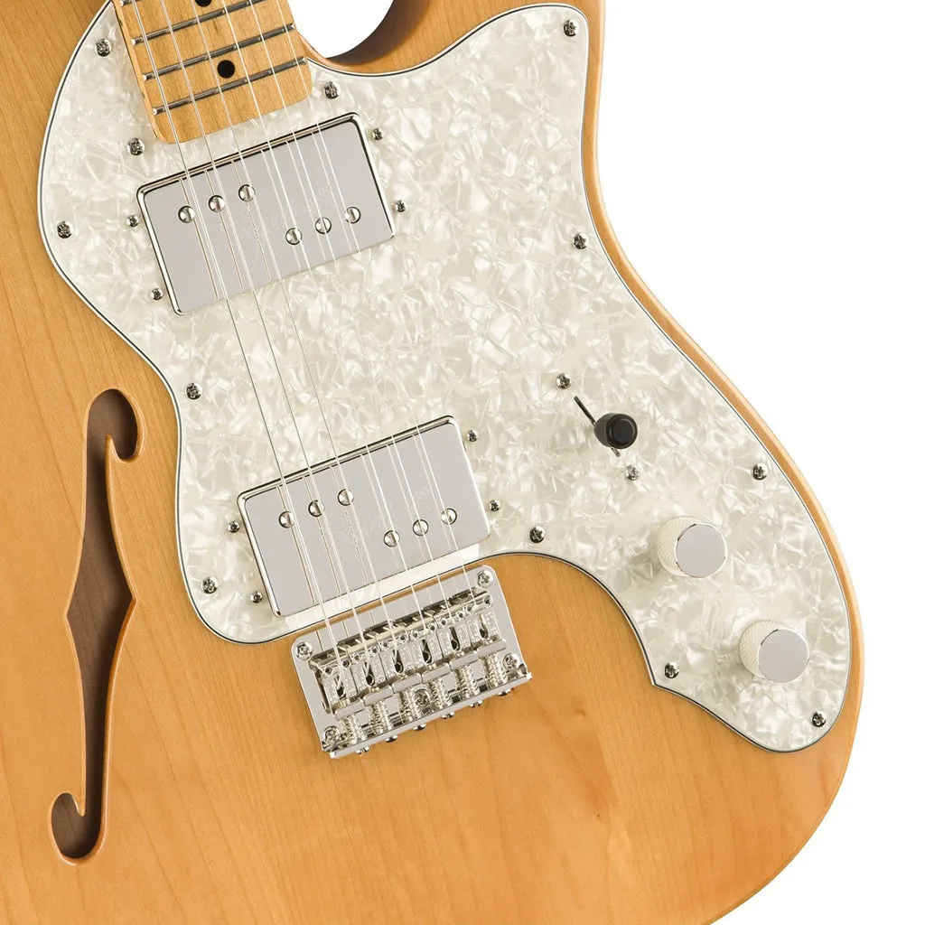 Squier Classic Vibe 70's Telecaster Thinline Maple Neck - Natural