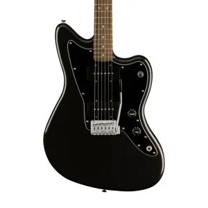 Squier FSR Squier Affinity Jazzmaster, Laurel Fingerboard, Metallic Black