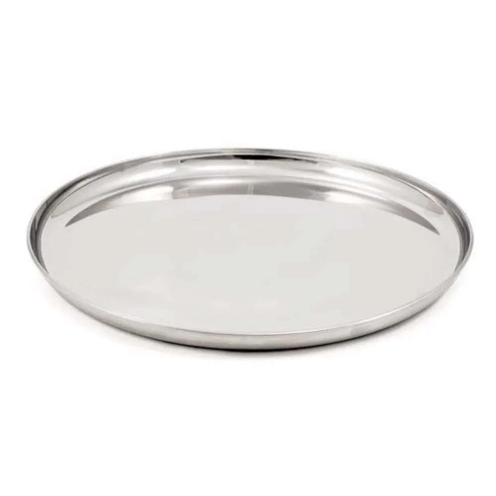 Stainless Steel China Plate 10'' 26cm