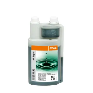 STIHL HP Super Two-Stroke Engine Oil 1 l (For 50 l), Metering Bottle