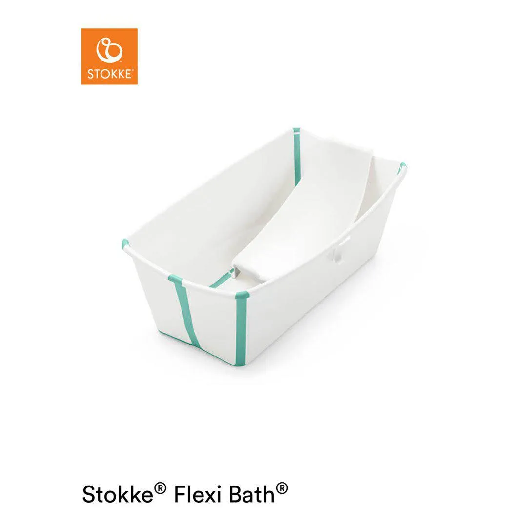 Stokke Flexi Bath Bundle - White Aqua