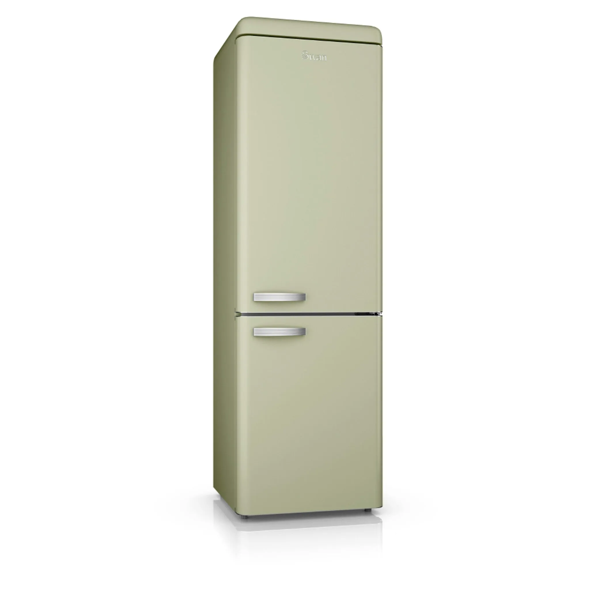 Swan SR11020GNE fridge-freezer Freestanding 304 L E Green