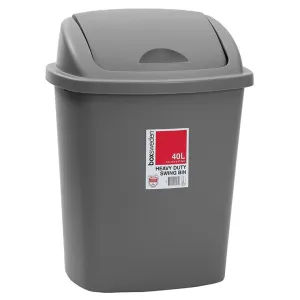 Swing Bin, 40L, 2 Asstd Colours