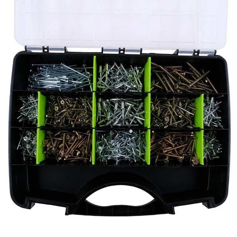 Taipan Mixed Fasteners Set, 1000pces