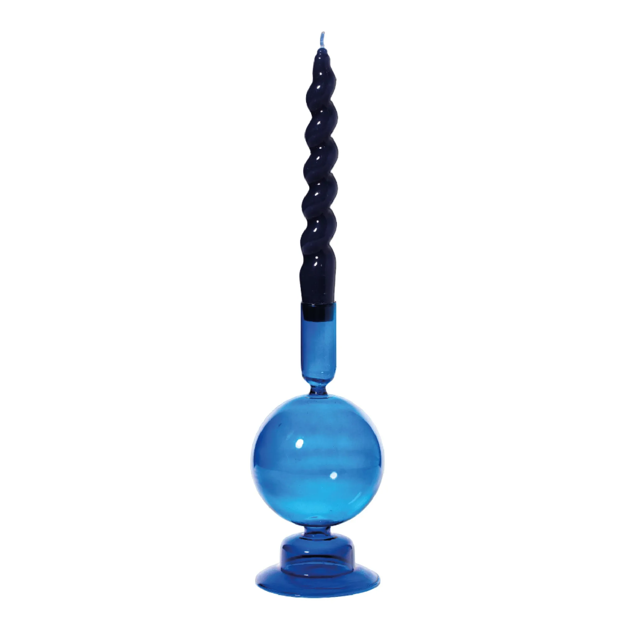 Taper Candle Holder | Egyptian Blue