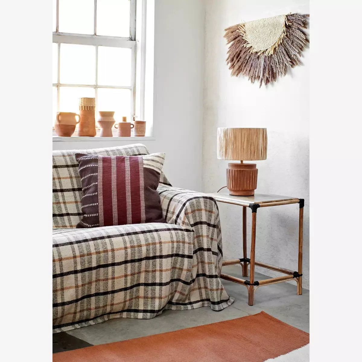 Terracotta Table Lamp