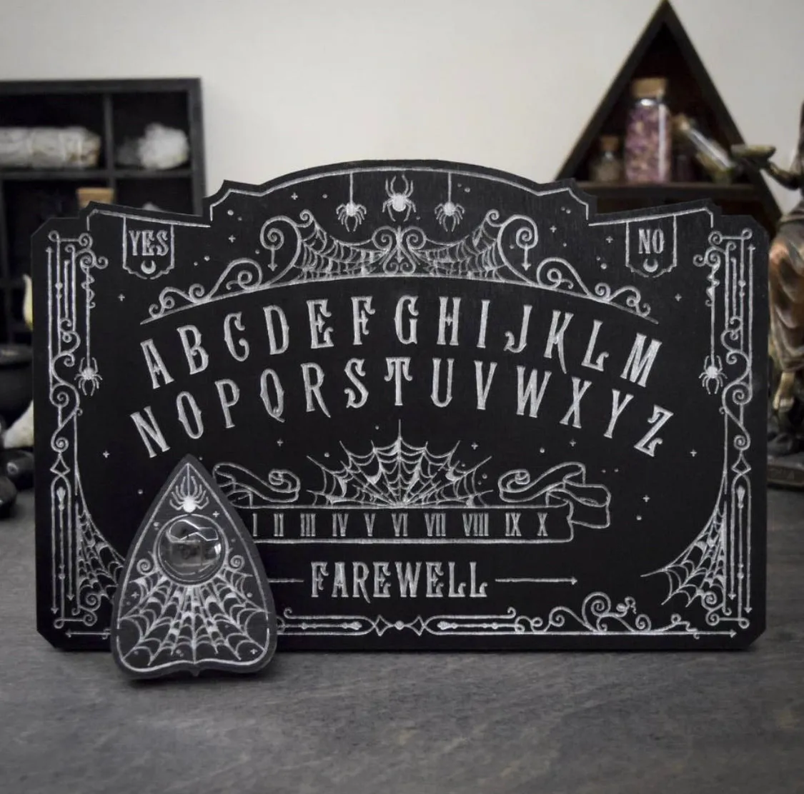 The Spider’s Web Spirit Board and Planchette Set