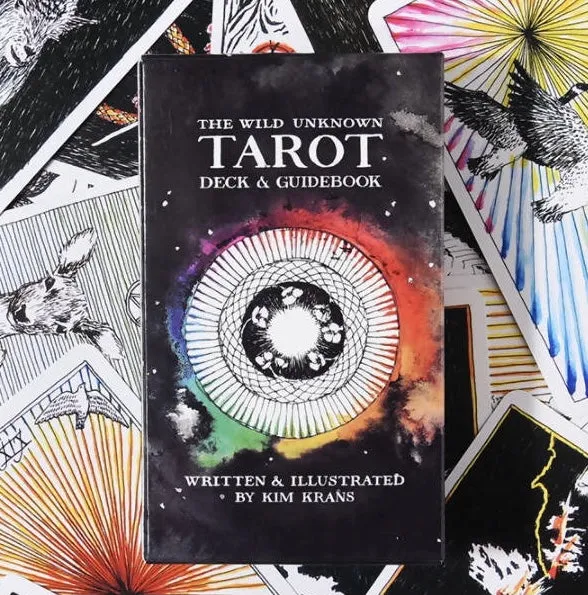 The Wild Unknown Tarot Deck and Guidebook by Kim Krans