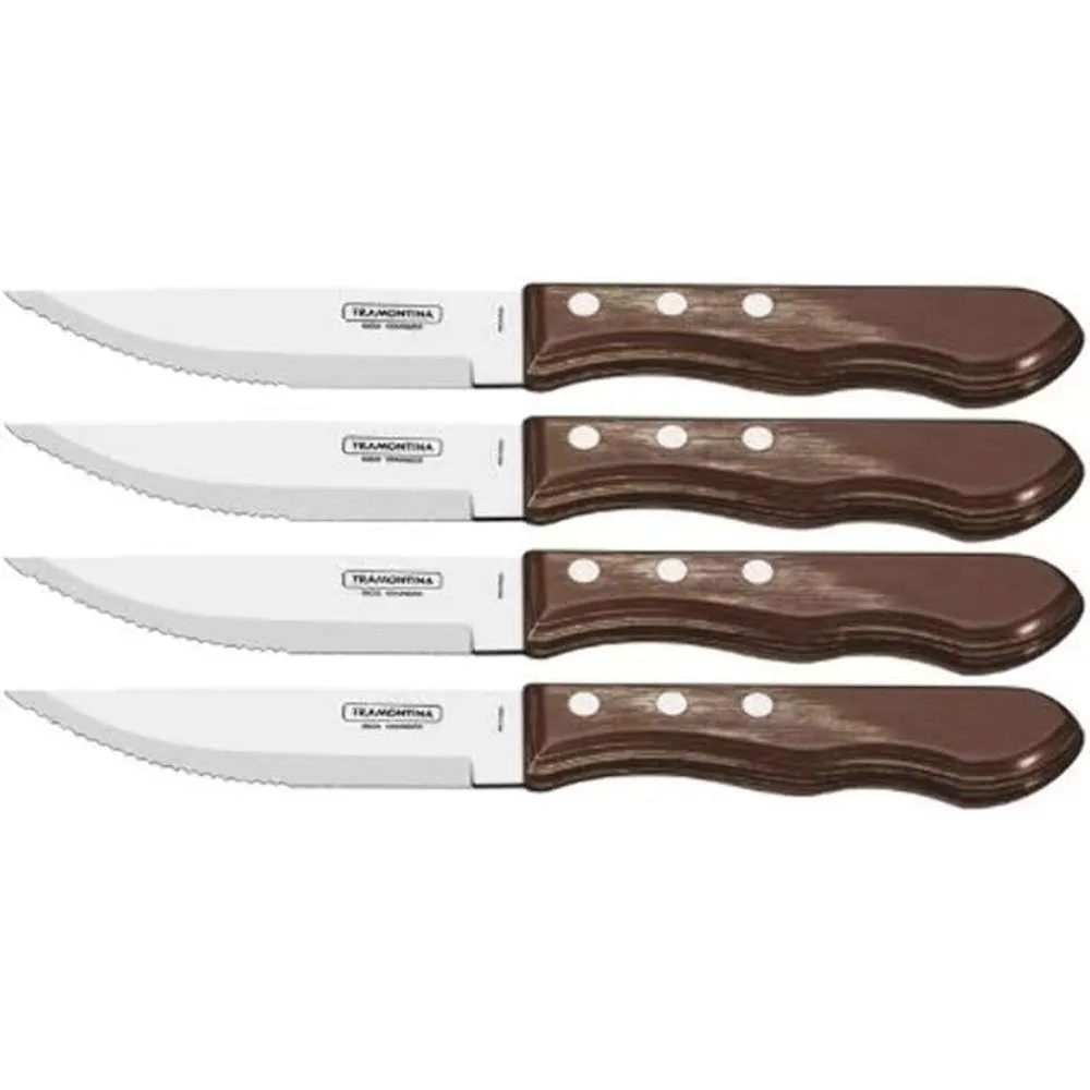 Tramontina Fphila Jumbo Barbecue Knife Set 4pc Commercial