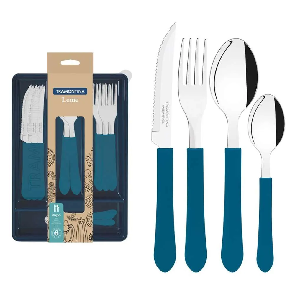 Tramontina Fphila Leme Flatware Set 25pc Commercial