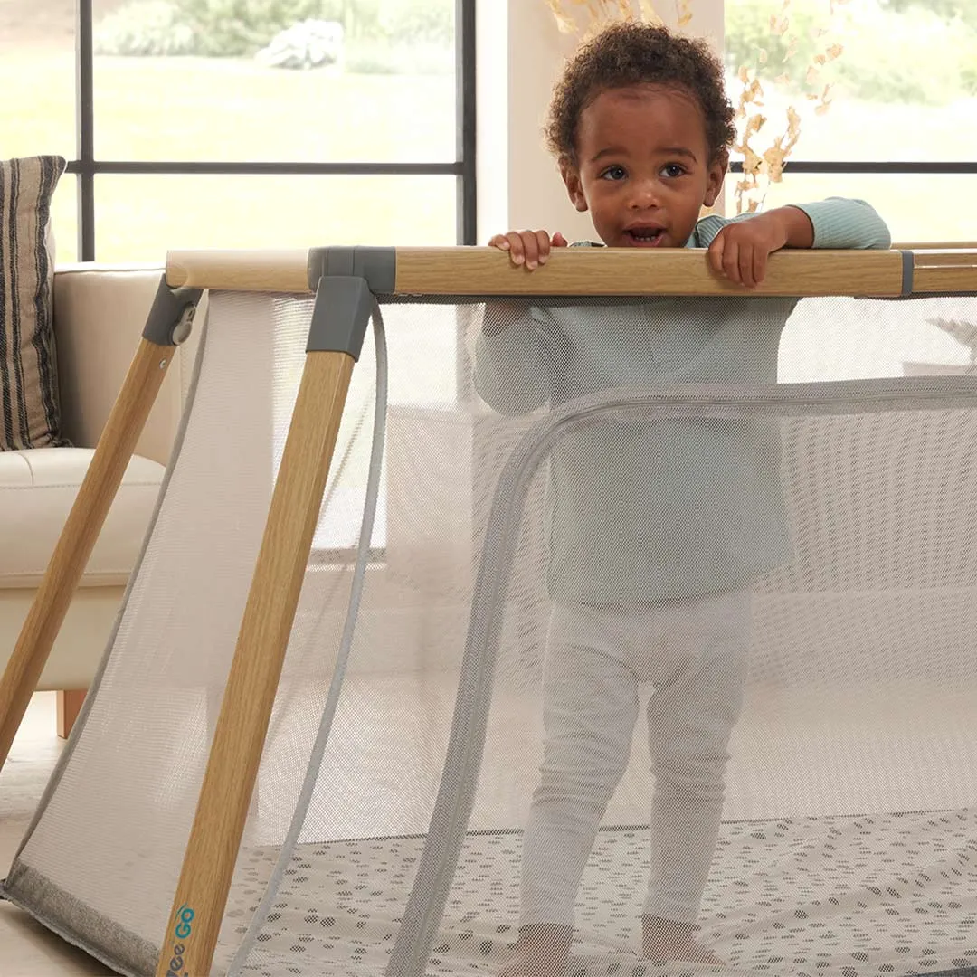 Tutti Bambini CoZee Go Day   Night Bundle - Oak/Charcoal