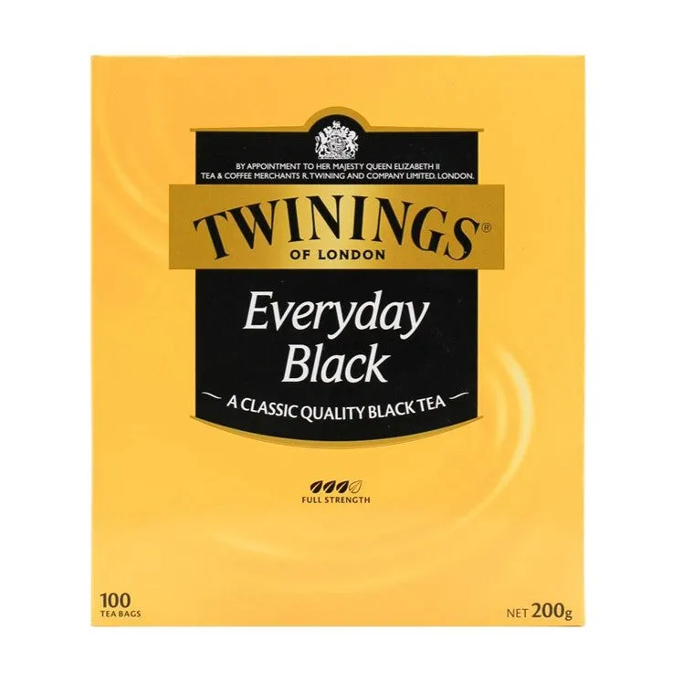 Twinings Everyday Black Tea Bags, 100pk
