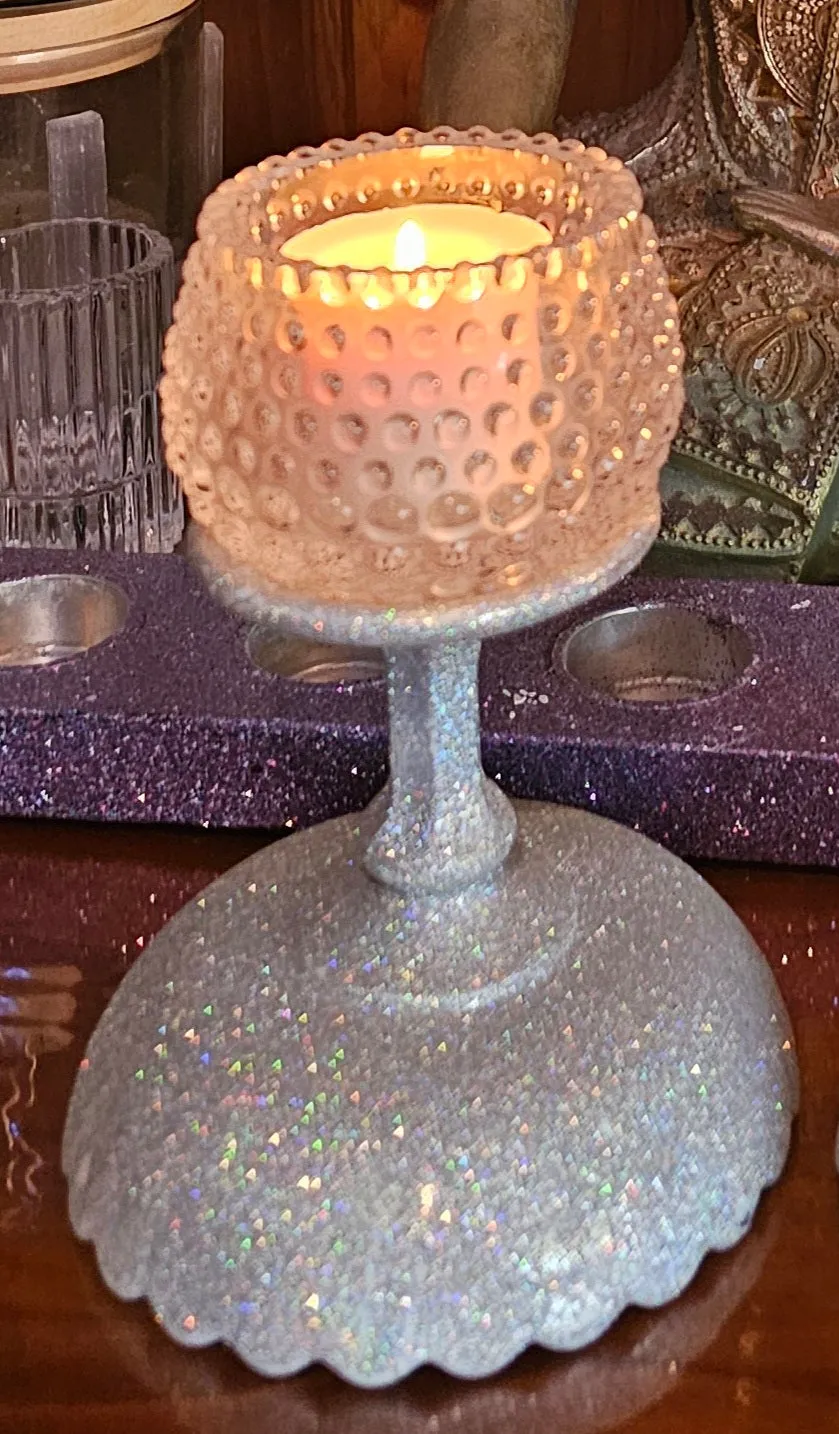 UPCYCLED CANDLE HOLDERS