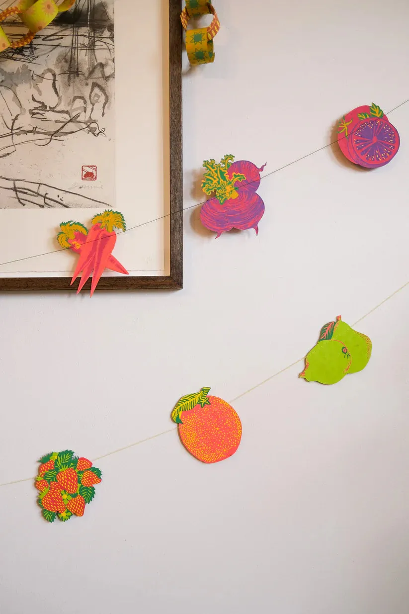 Vegetable Sewn Garland