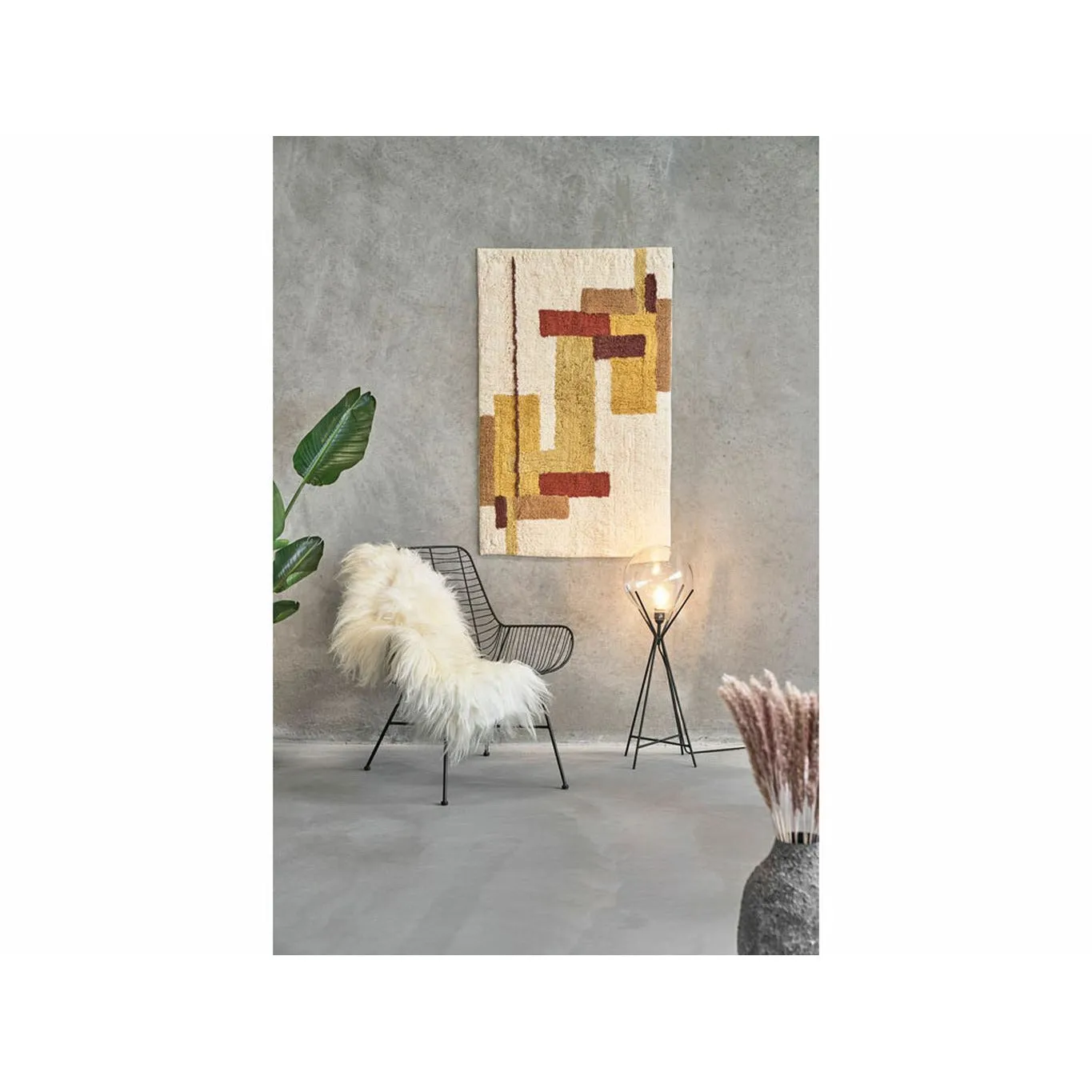 Villa Collection Rug 110x70 Cm, Natural