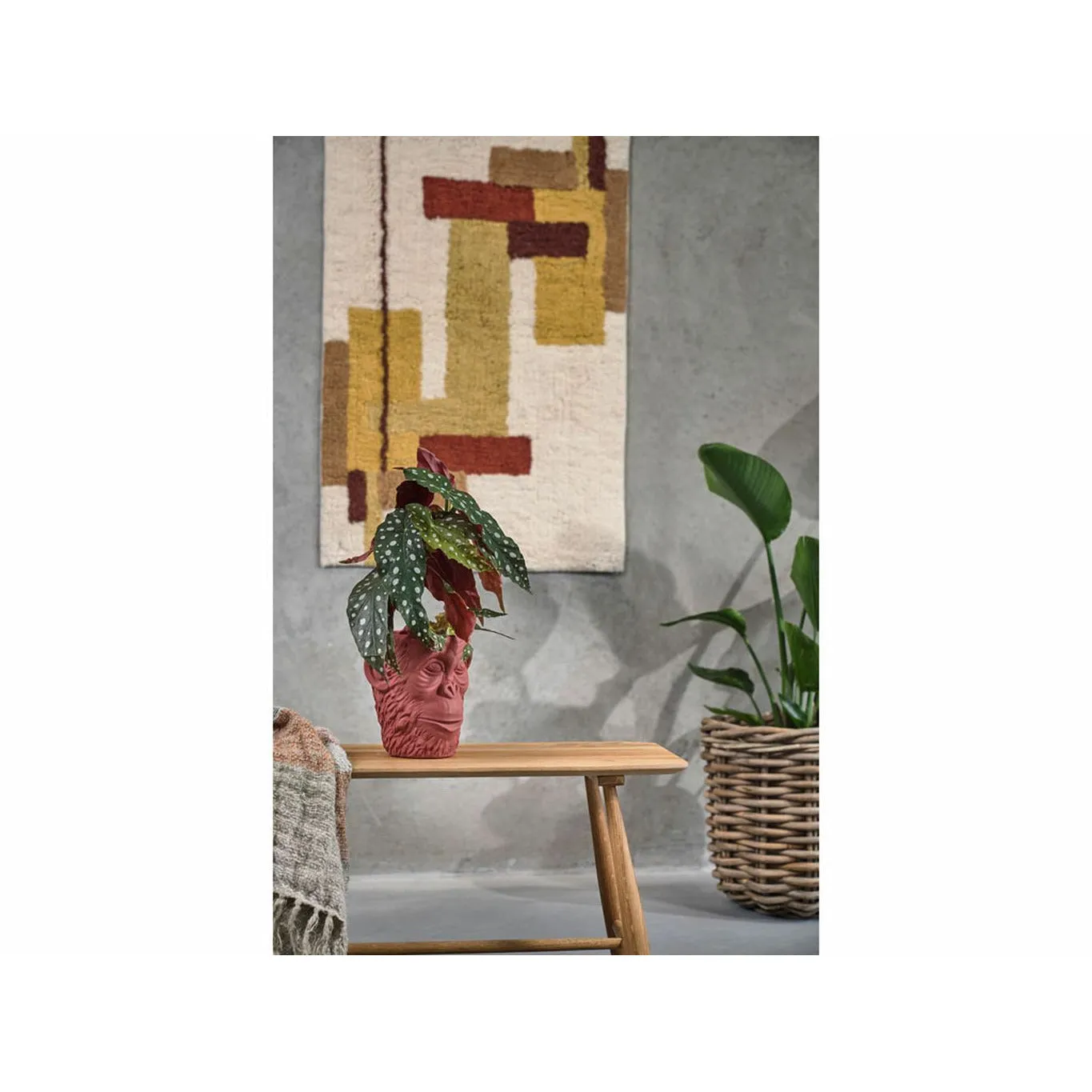 Villa Collection Rug 110x70 Cm, Natural