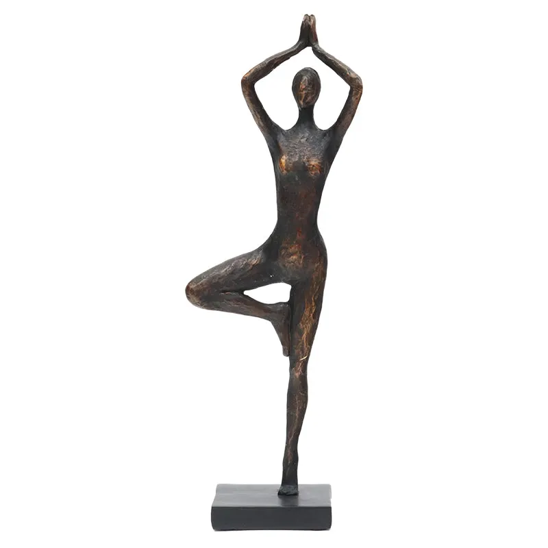 VINTAGE LOOK YOGA LADY