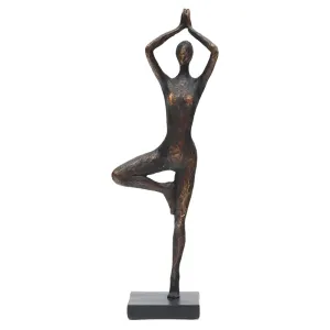 VINTAGE LOOK YOGA LADY