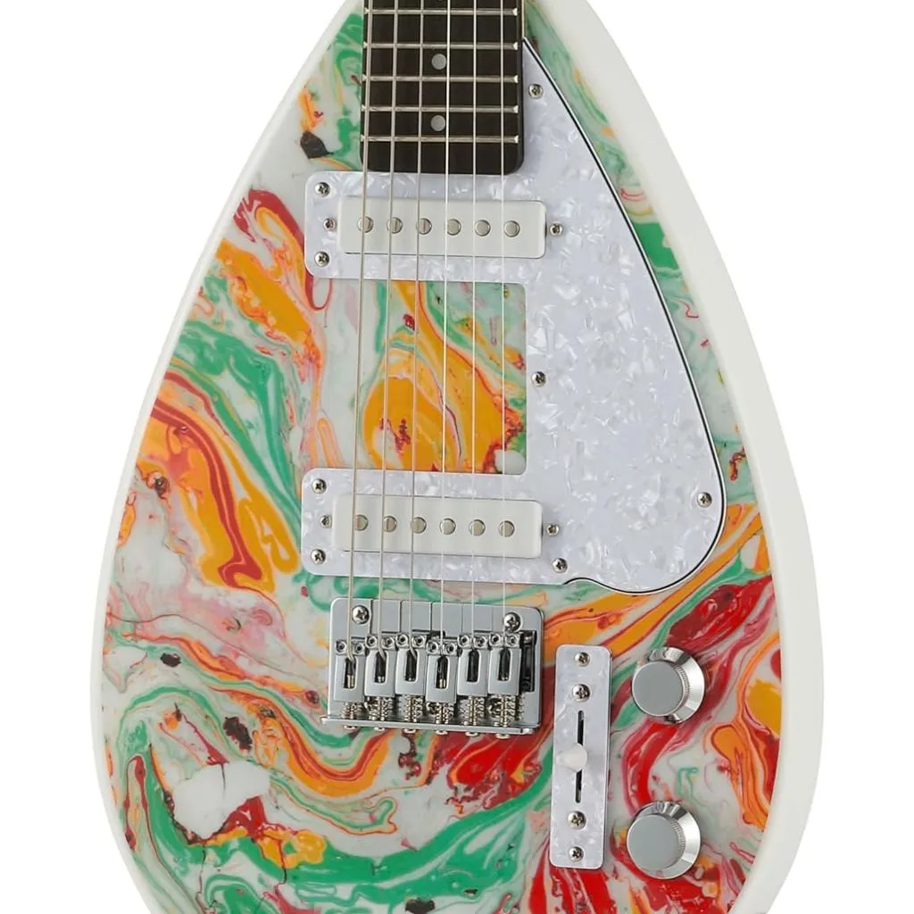 Vox MK3-MINI-MB Teardrop Guitar - Marble
