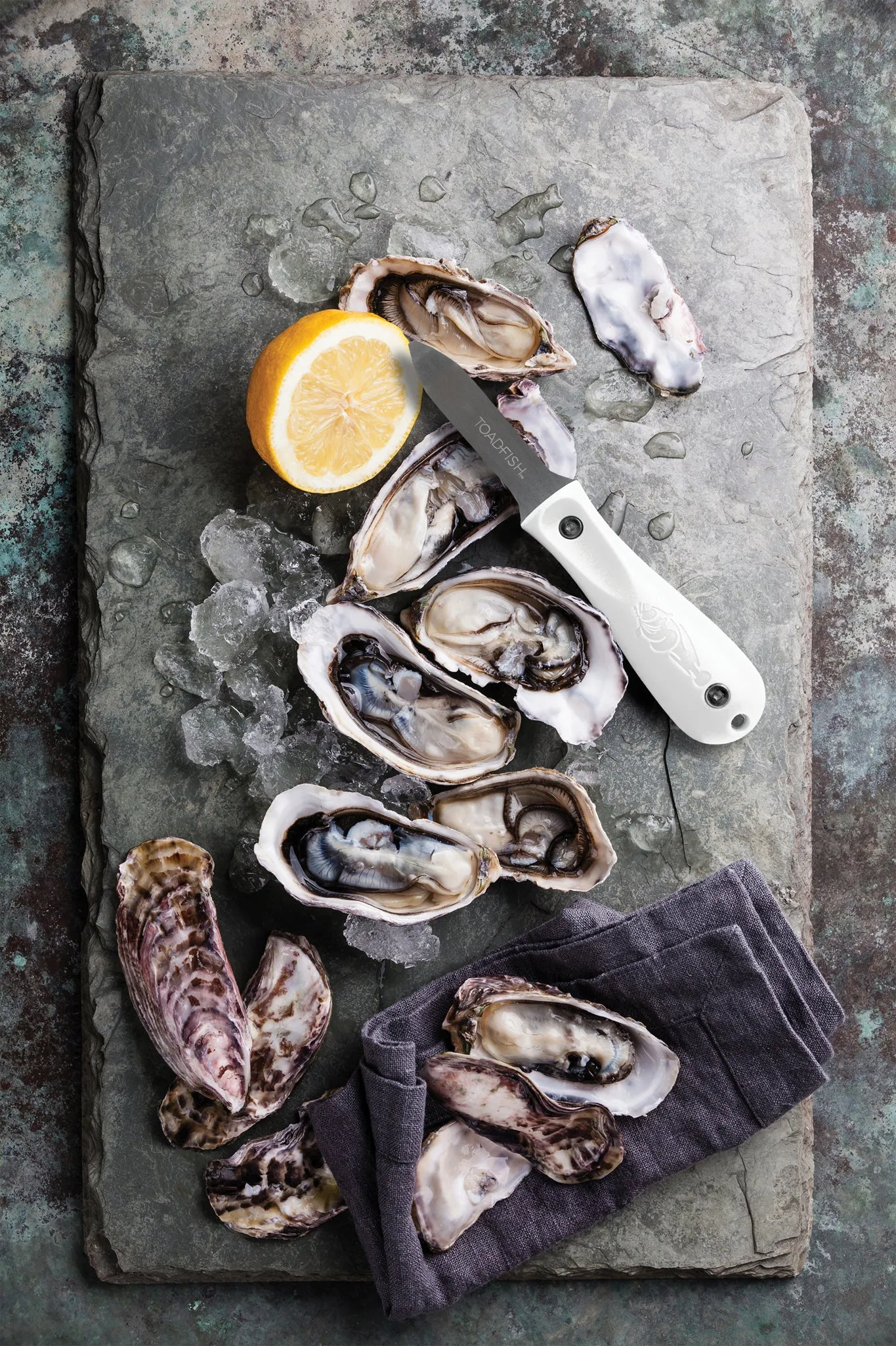 White Pro Edition Oyster Knife