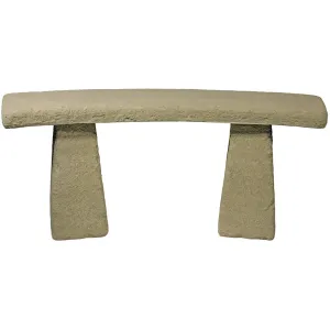 Willowstone Rustic Curved Bench R18