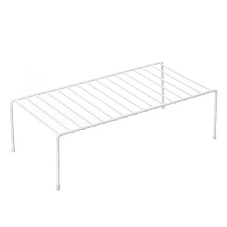 Wire Elevated Storage Rack, 46x23x13.5cm, 2 Asstd Colours