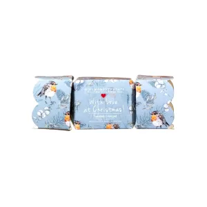 'With Love At Christmas' Mini Moments Heart Soaps | Cinnamon & Orange | Set of 3
