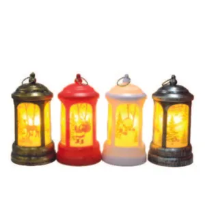 Xmas Round Wind Lamp with Stars