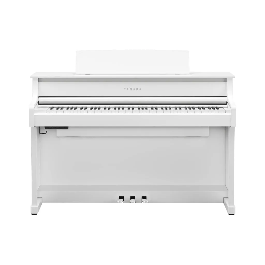 Yamaha CLP875WH Clavinova Digital Piano - White Finish